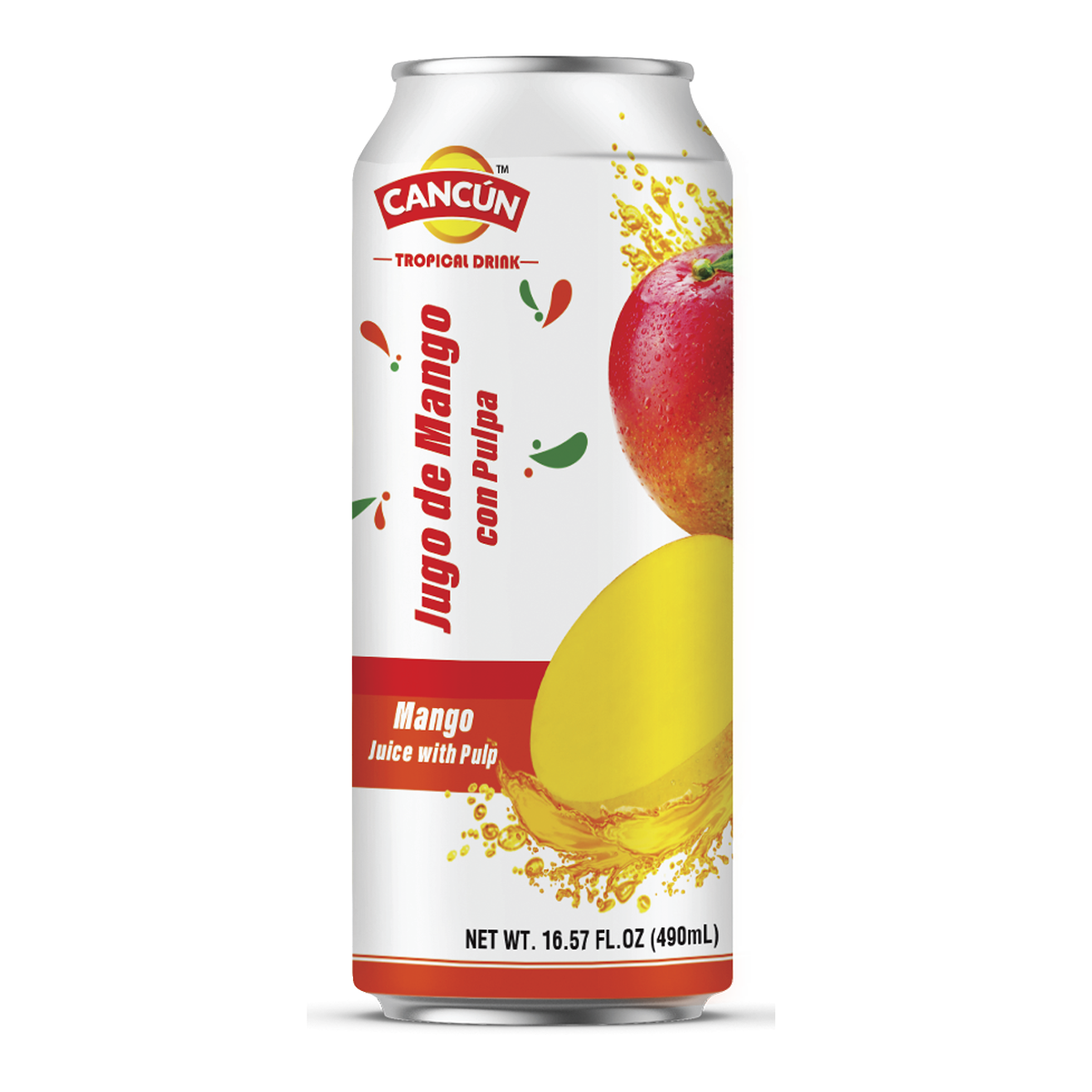 Cancun mango juice 24 pcs of 490ml