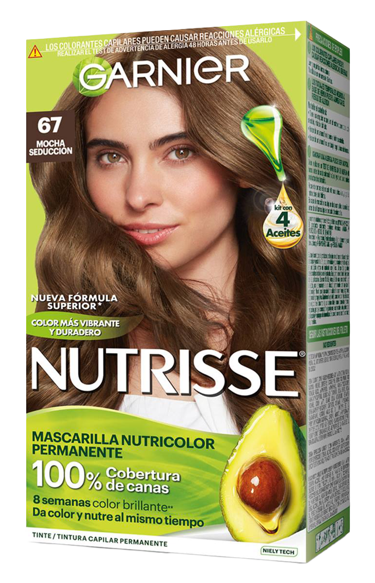 Nutrisse chocolate hair dye #67