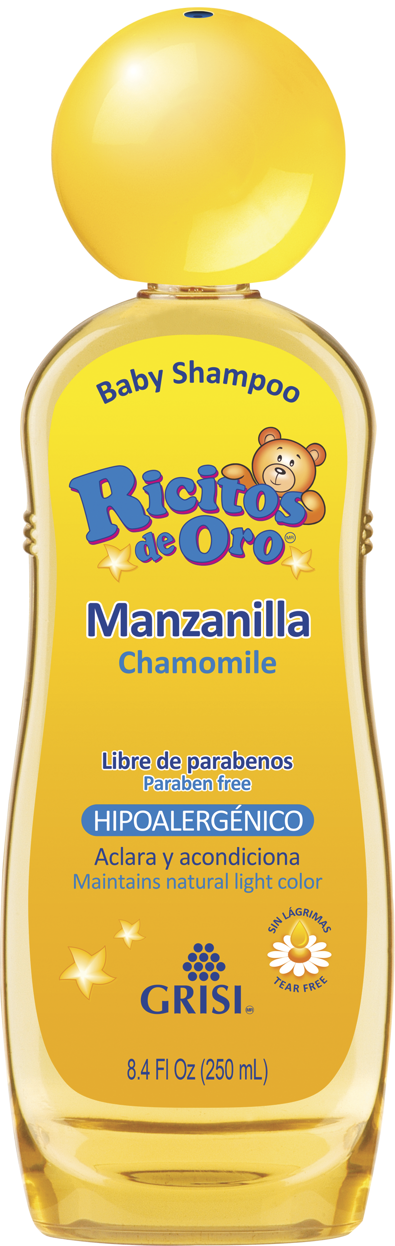 Ricitos De Oro Sh 250Ml Manzanilla Grisi