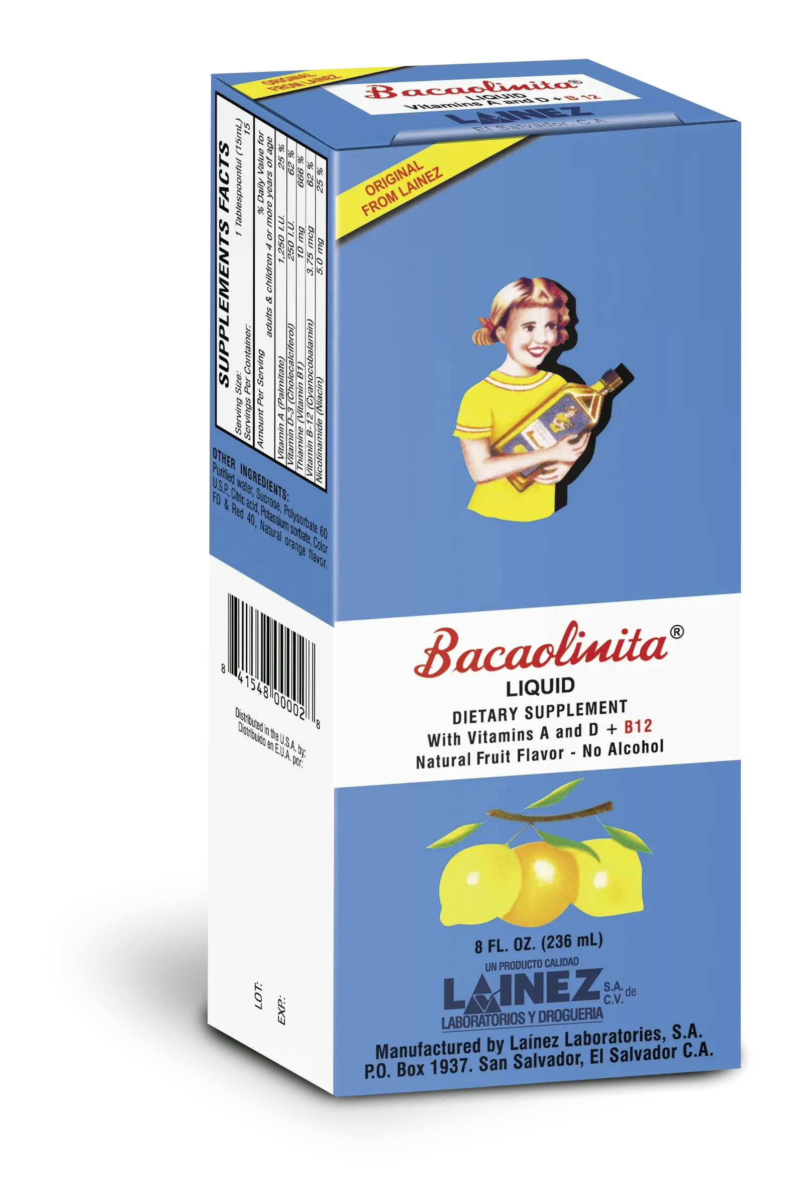 Bacaolinita Lainez 8 oz.