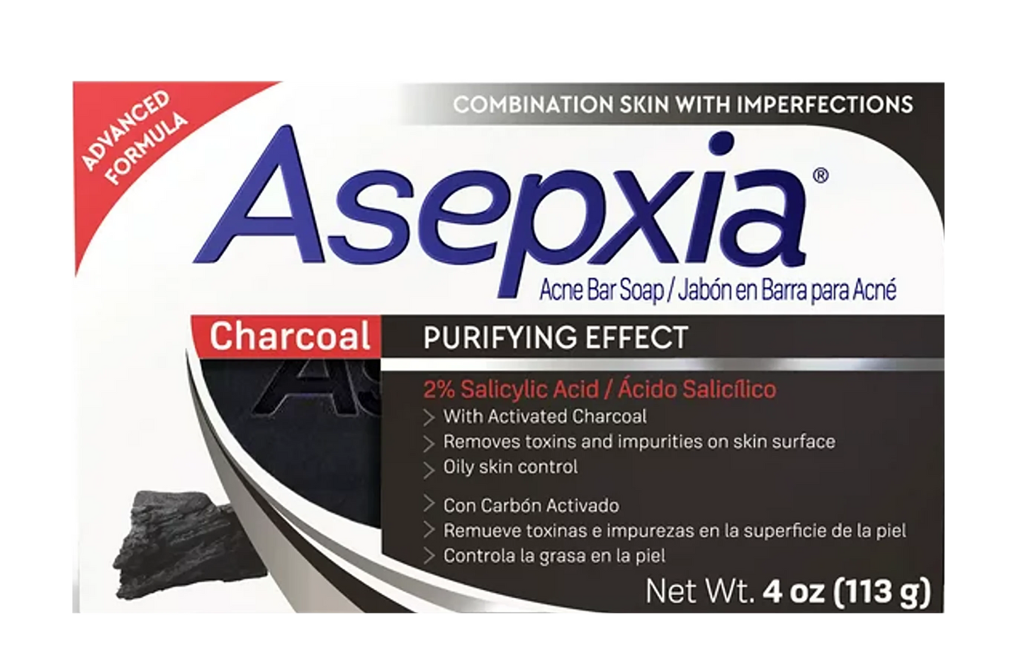 Asepxia charcol Jabon