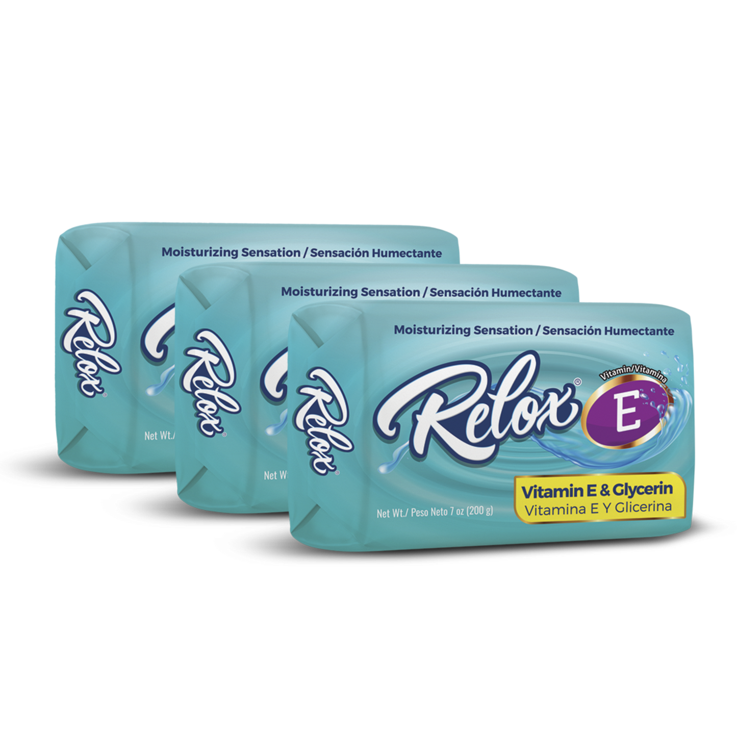 Relox Vitamina E Y Glicerina 200Gr 3 pcs