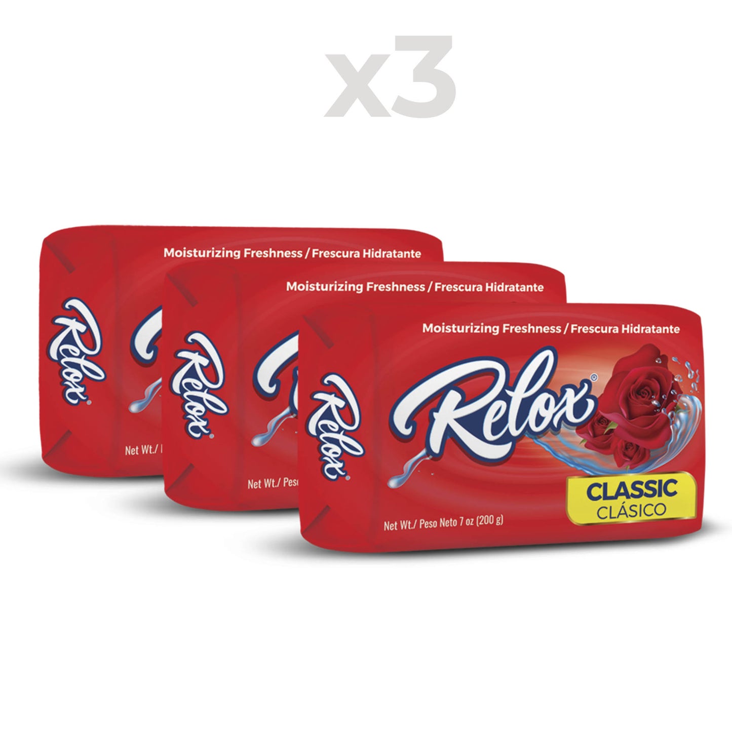 Relox jabón clásico 3 pcs