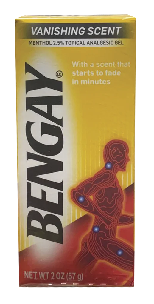 Bengay vanishing scent 2oz