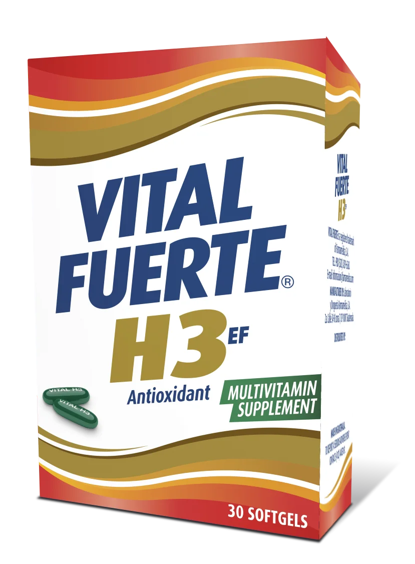 Vital Fuerte H3 - 30 Cápsulas
