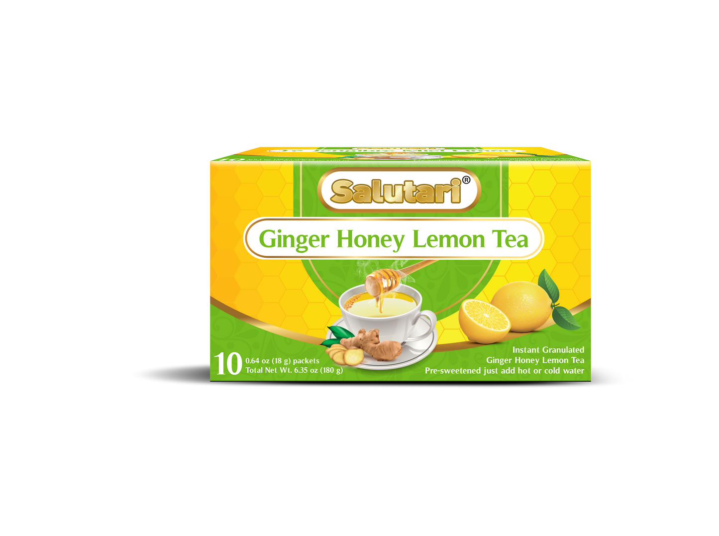 Salutari Te Jengibre Miel Limon 10's