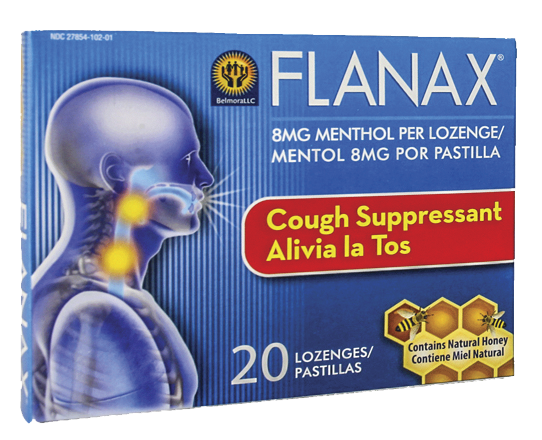 Supresor de tos Flanax Garganta