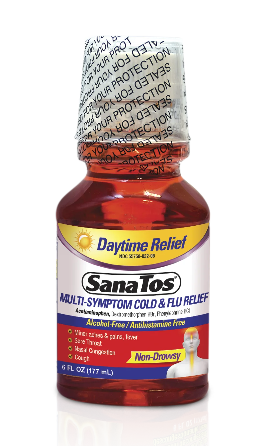 Sanatos Jarabe de Día 6 FL OZ (177ML)