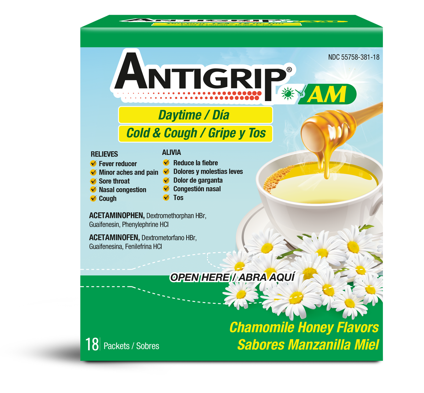 Antigrip® te Dia Manzanilla Miel
