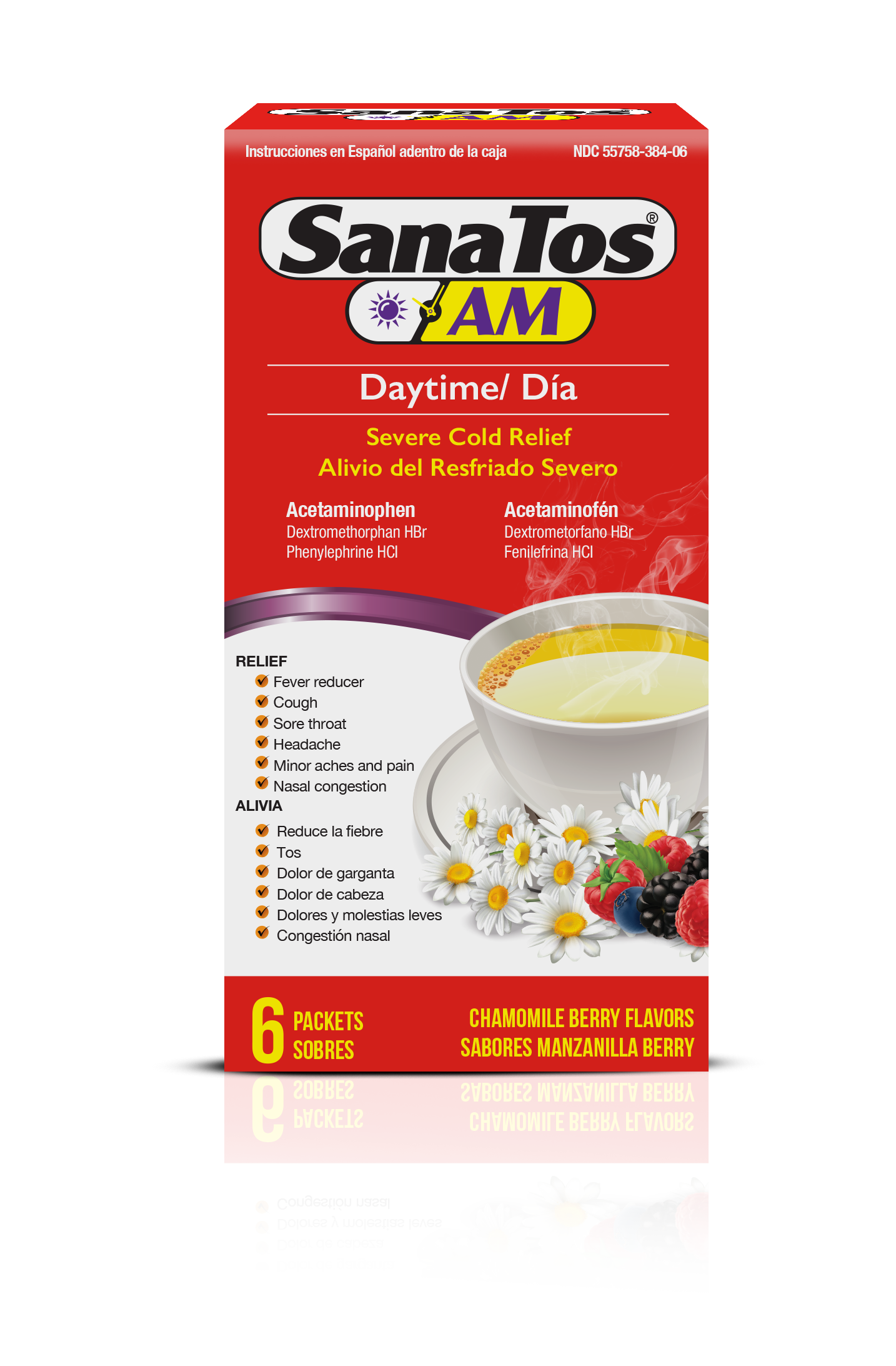 Sanatos Day Tea (6 packs berry flavor)