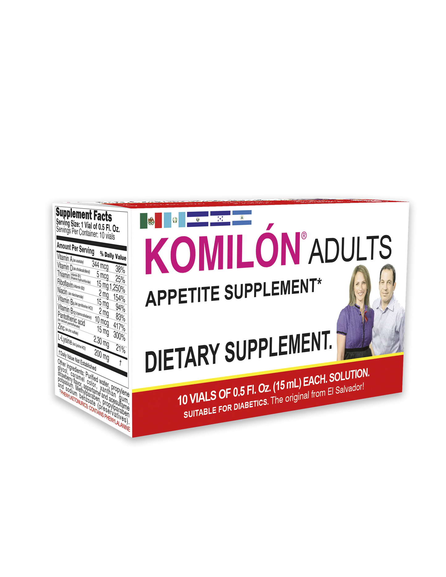 Komilon Adult 15 Ml 10 Viales