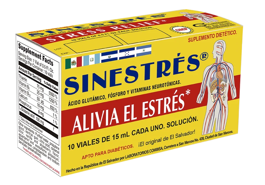 Sinestrés 10 Viales 15 Ml