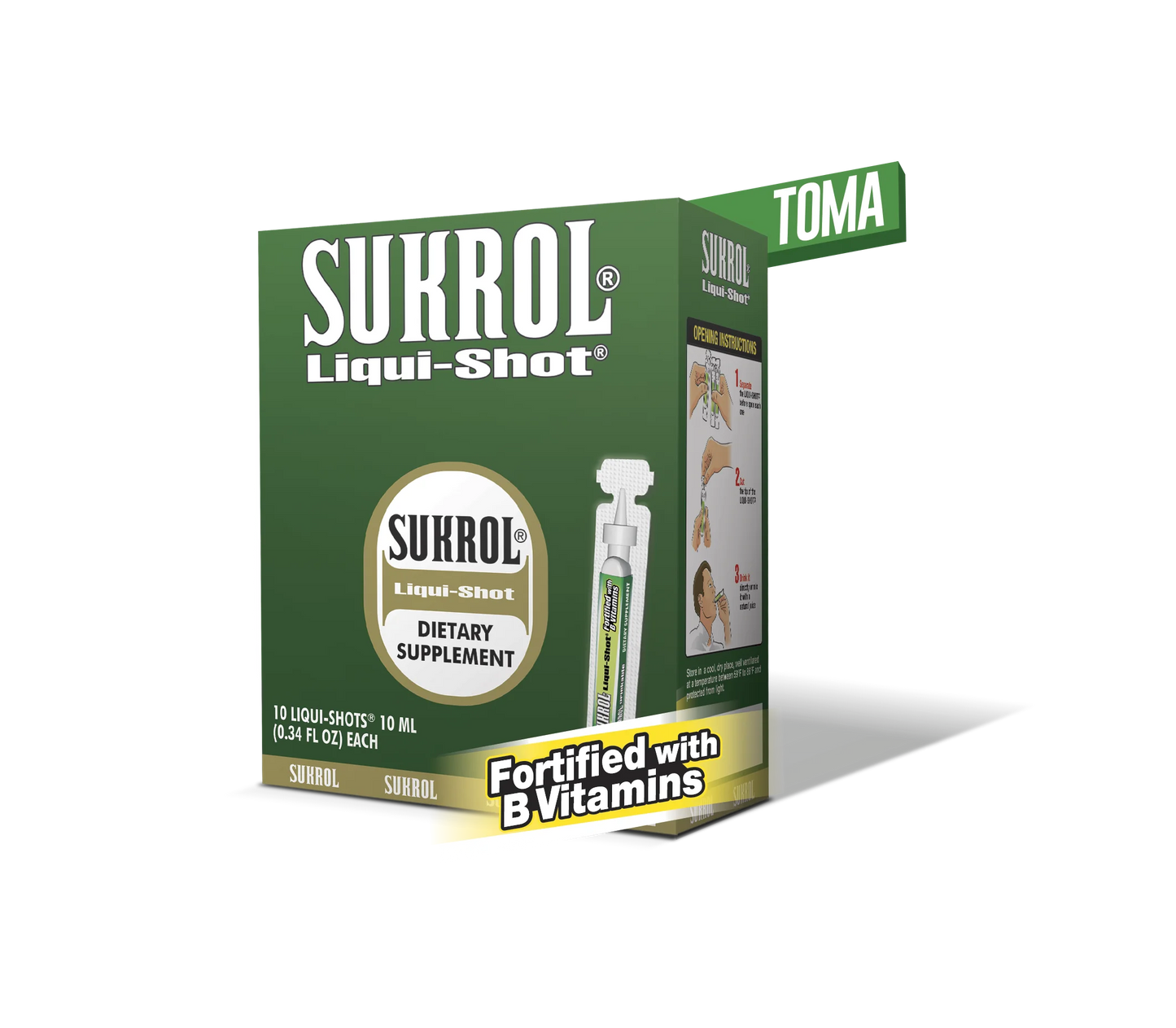 Sukrol Liqui -Shot - 10 Unidades