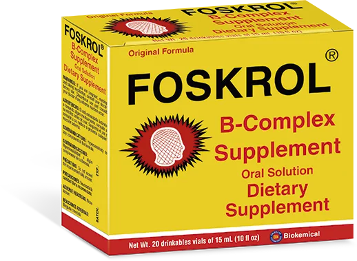 Foskrol B-Complex 20 Viales 15ml
