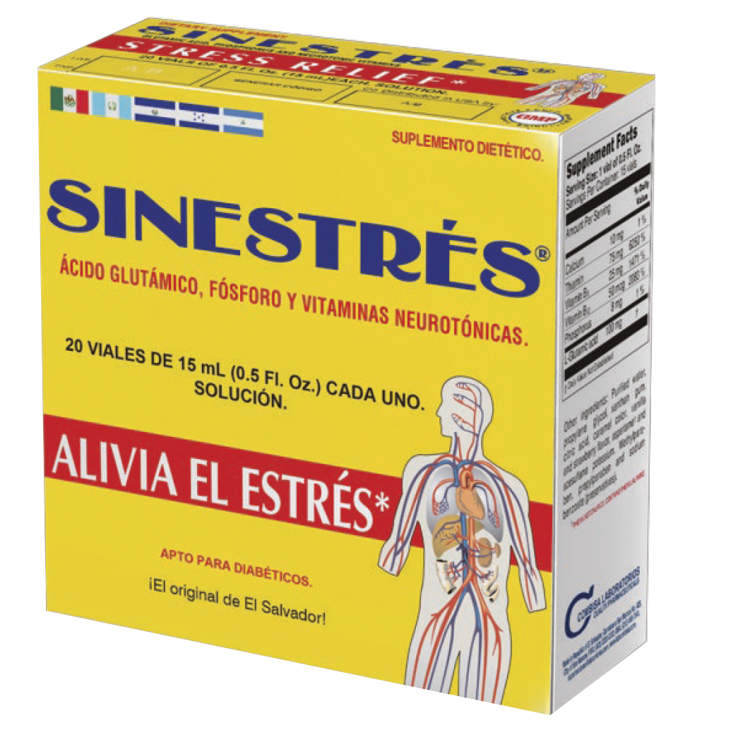 Sinestrés 20 Viales 15 Ml