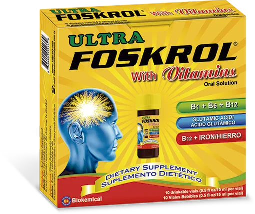 Ultra Foskrol 10 Viales 15ml