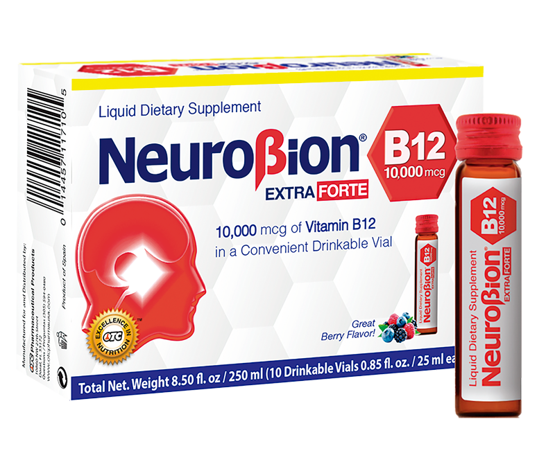 Neurobion B12 Extra Strong 10 Drinkable Vials 25ml – Vas al Super Neurobion B12 Extra Strong 10 Drinkable Vials 25ml – Vas al Super
