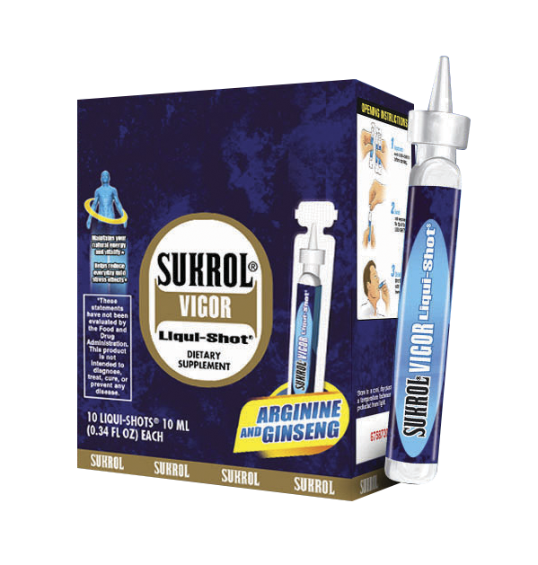 Fm Sukrol Vigor Liquidshot X10Viales