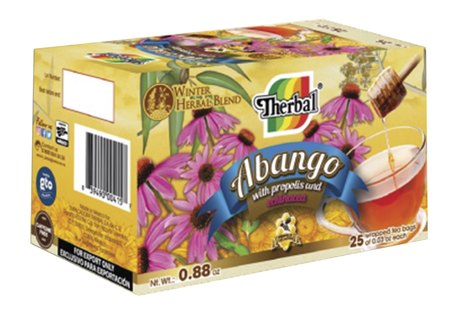 Therbal Te Abango Con Propoleo 25Ct