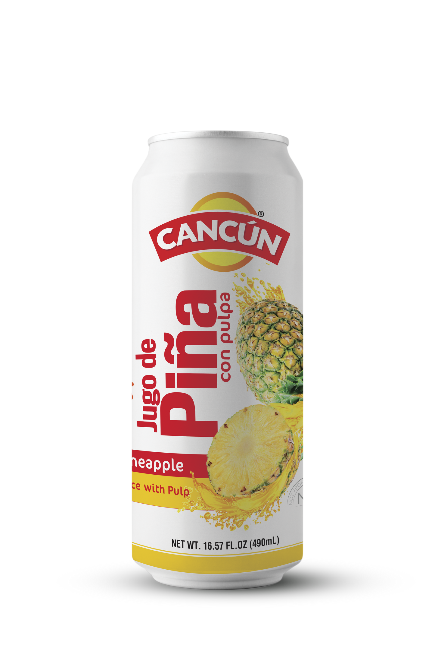 Cancun pineapple juice 24 pcs of 490ml