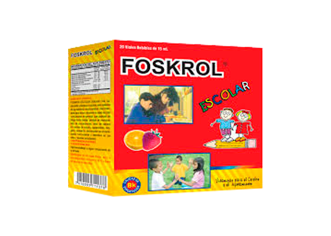 Foskrol Escolar 20Vials 15 Ml