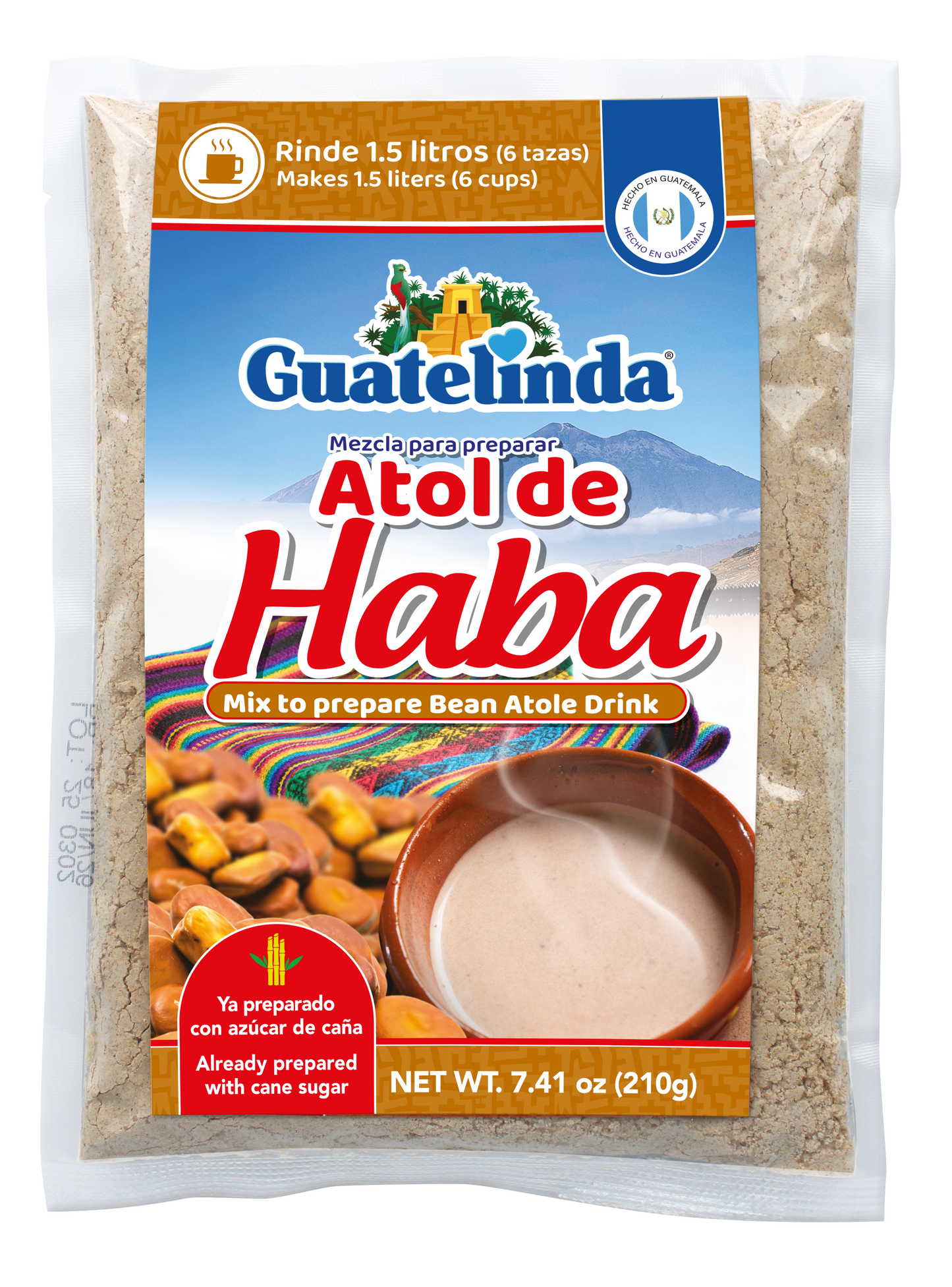 Guatelinda Atol De Haba 210GR x12