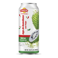 Cancun jugo de guanabana 24pc de 490ml