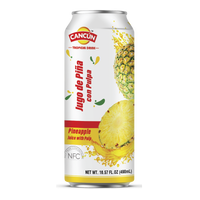 Jugo cancun de piña 24 pc de 490ml