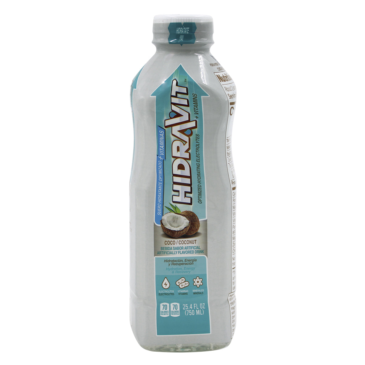 Suero Hidravit sabor coco front