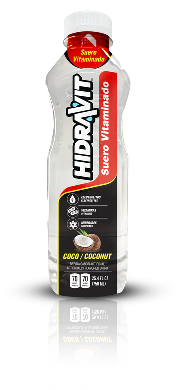 Hidravit Suero-Vitaminado Coconut 750ml x12