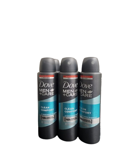 Desodorante Dove clean confort men 