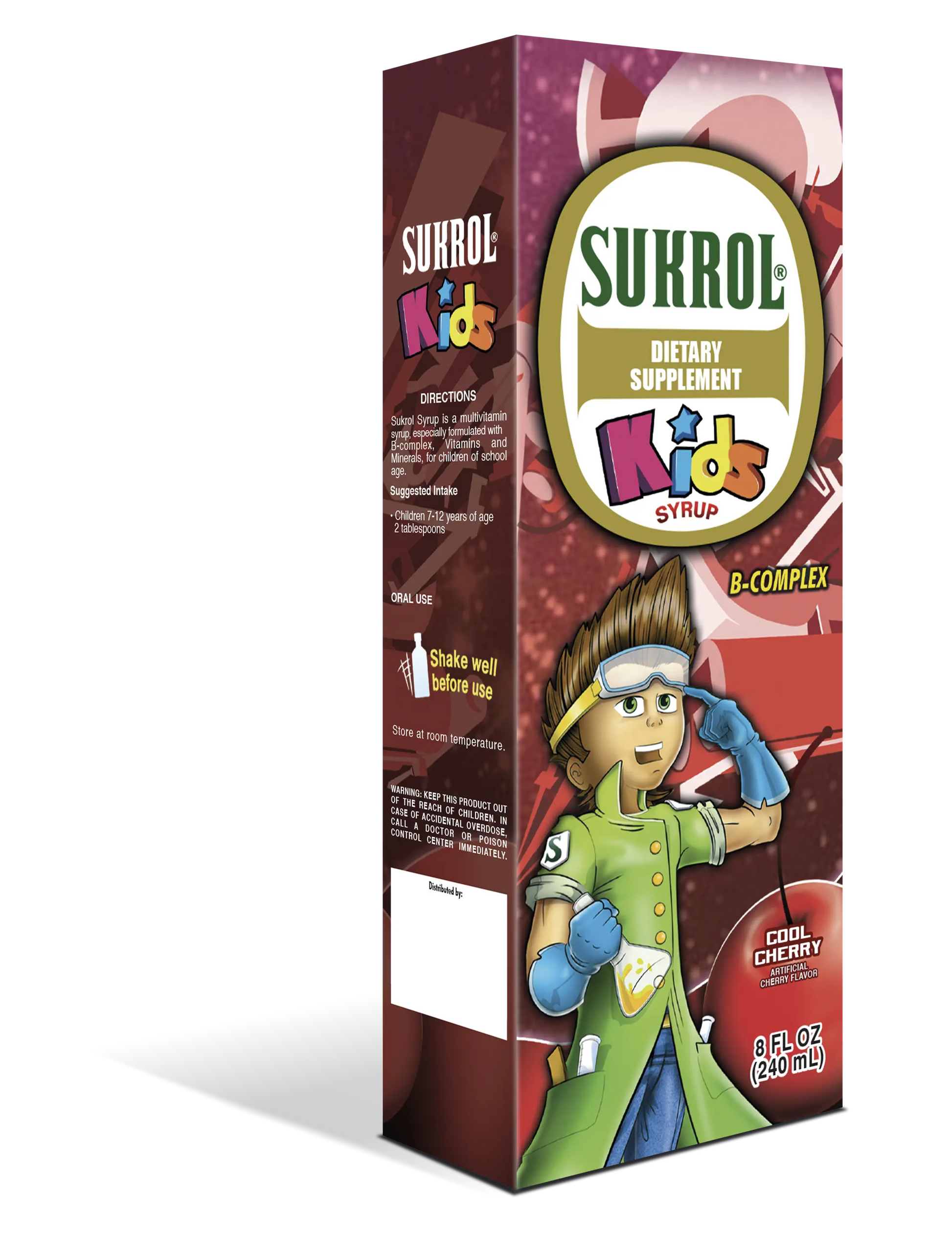 Sukrol Jarabe 240 ml de cereza