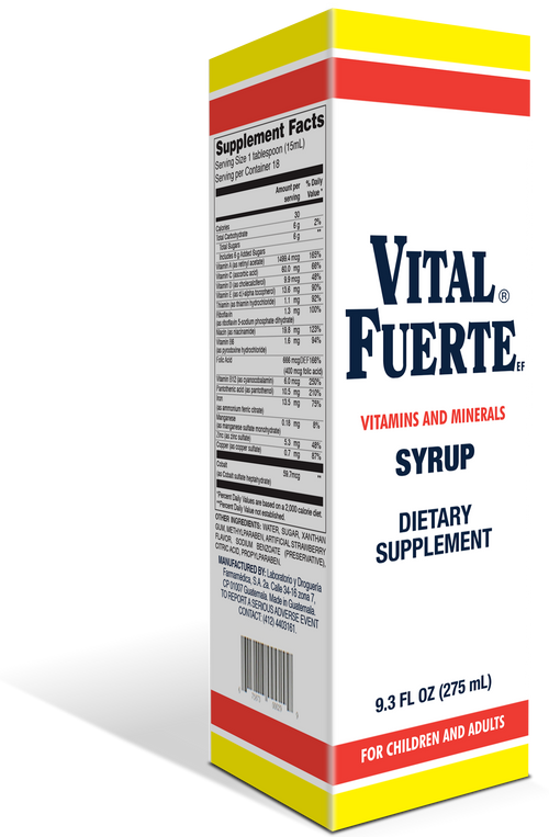 Fm Vital Fuerte 275Ml Regular Jarabe