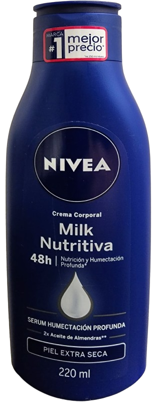 Nivea Milk P. Extra Seca 220Ml