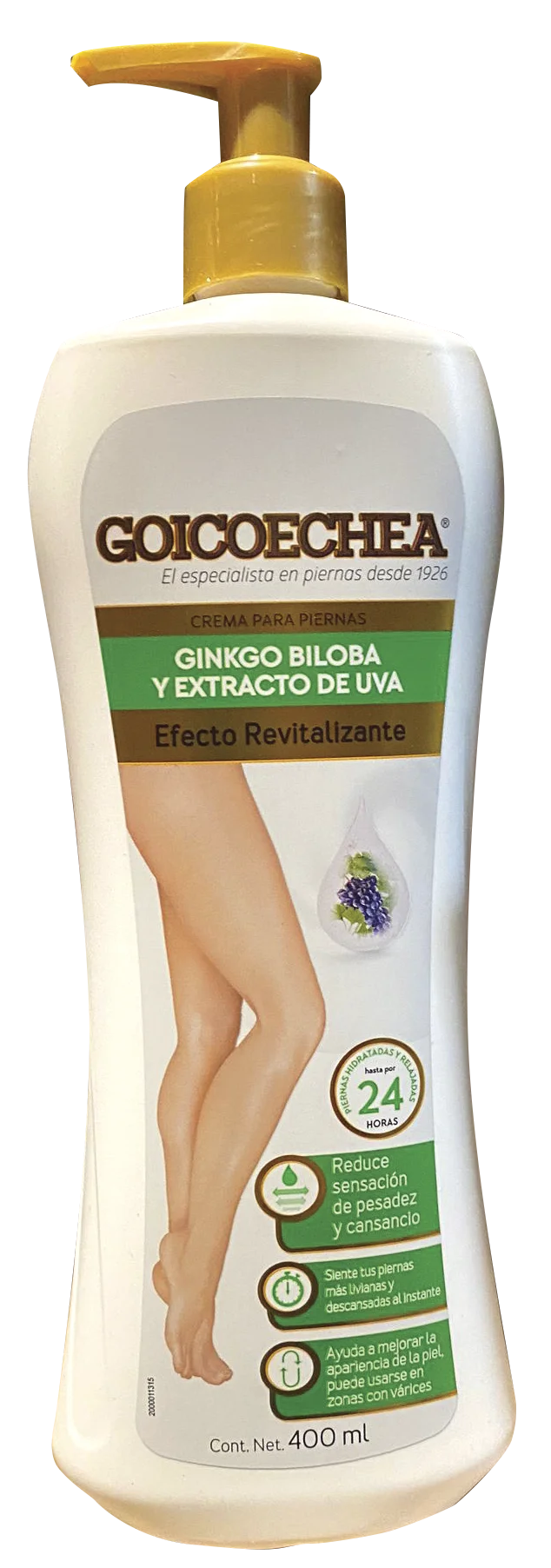 Goicochea 400Ml Mx Ginkgo Biloba + Uva Anti-Oxid