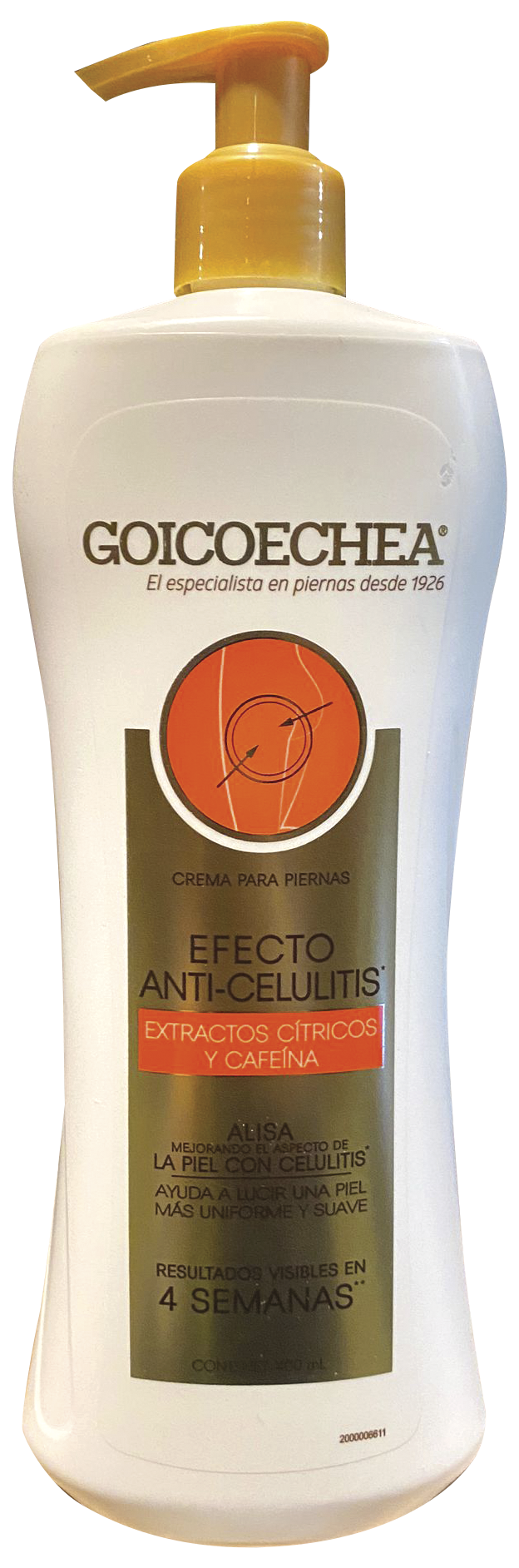 Goicochea 400ml MX Extractos Citricos y Cafeina Piel Naranja