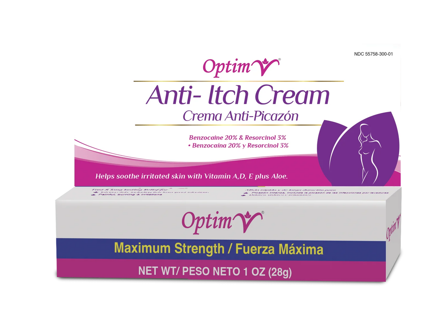 Optimv® Crema Contra La Infección Vaginal 1 Oz (28 G)