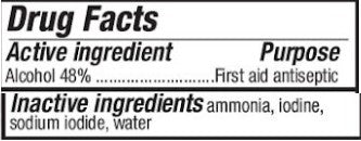 Ph iodine yodo blanco ingredientes