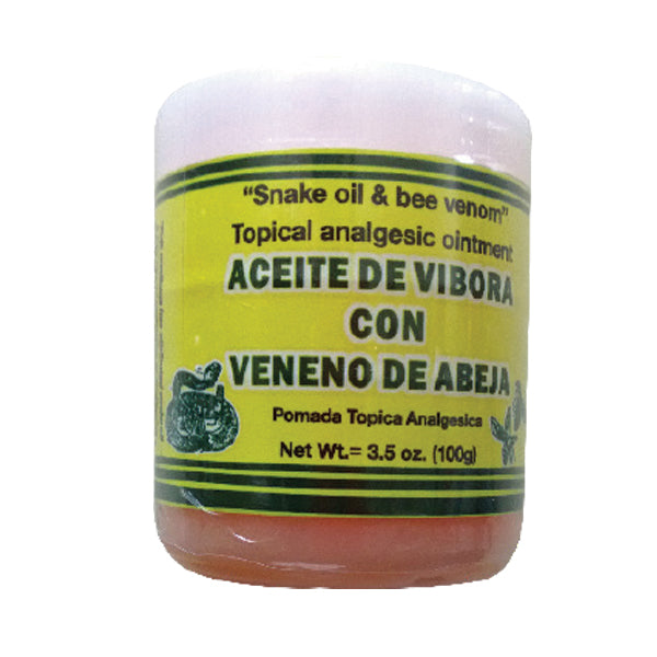 Aceite de Vibora Con Veneno de Abeja ung. 100gr.