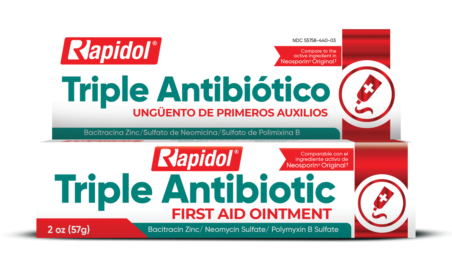Rapidol Triple Antibiotic 2oz