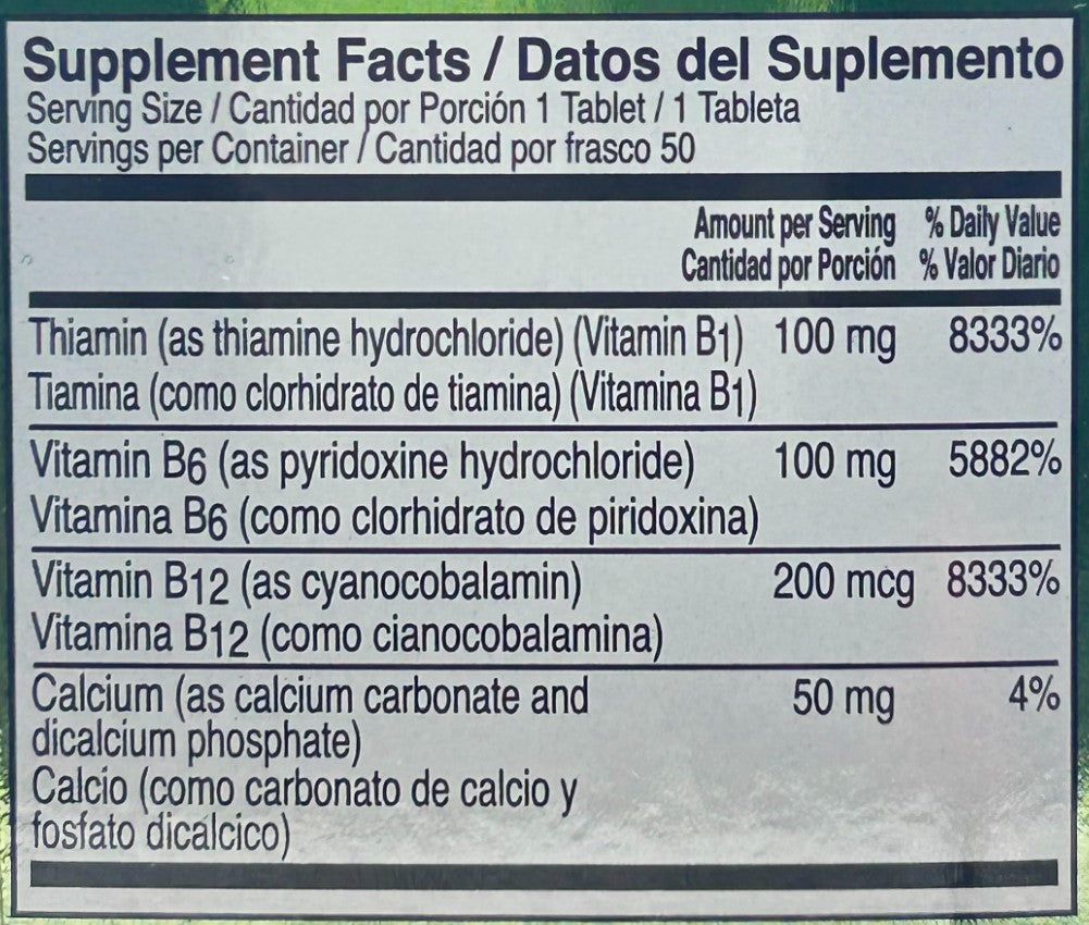 Neurobion x50 sumplementos