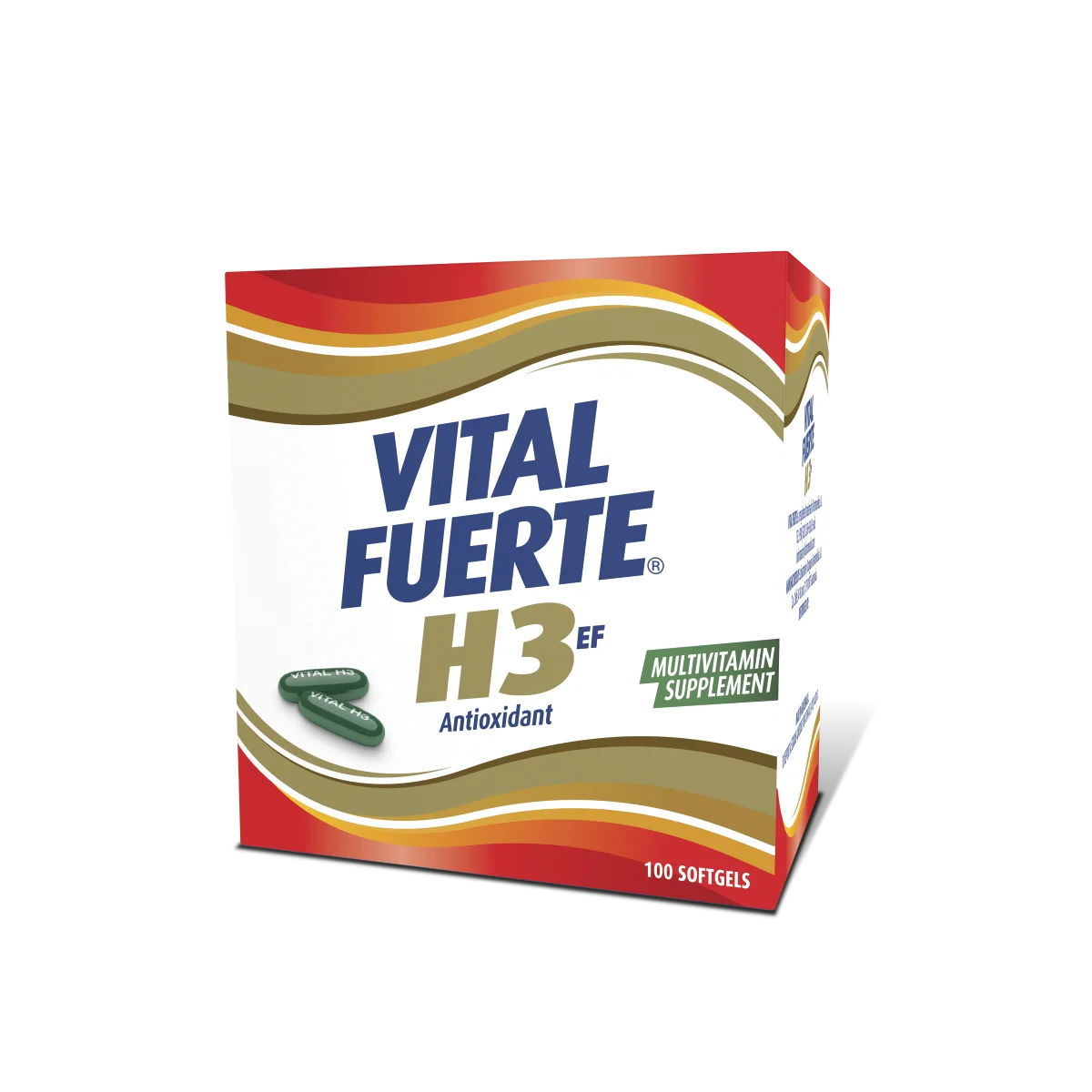 Vital Fuerte H3 - 100 Cápsulas