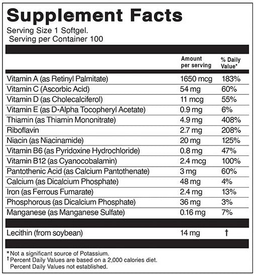 Vital Fuerte Regular - 100 Cápsulas