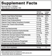 Vital Fuerte Regular - 100 Cápsulas