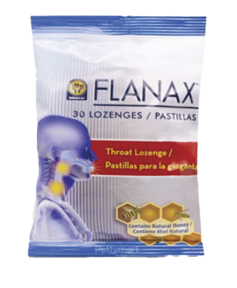 Flanax Throat Pagenge x30