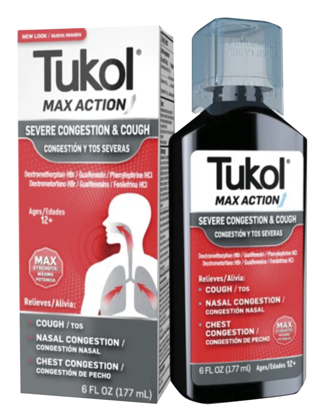 Tukol max action severe congestion