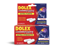 Dolex® Forte Forte extra de dolor para aliviar 24 tabletas