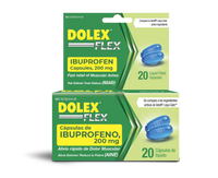 Dolex® Flex ibuprofeno 20 tabletas 200 mg