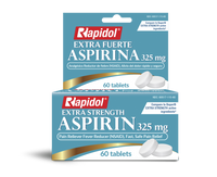 Rapidol® Aspirina 325 Mg 60 Tabletas