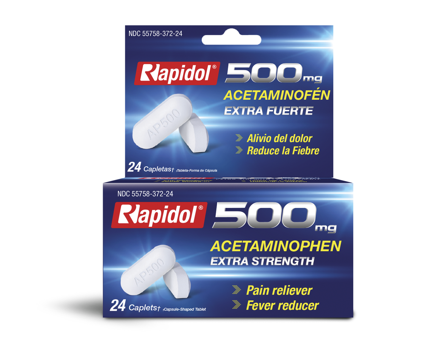 Rapidol® 500 Acetaminophen 24 Caplets